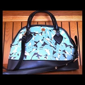 Gently loved satchel bag with detachable straps